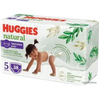 Трусики-подгузники Huggies Natural Mega 5 12-17кг (38 шт)