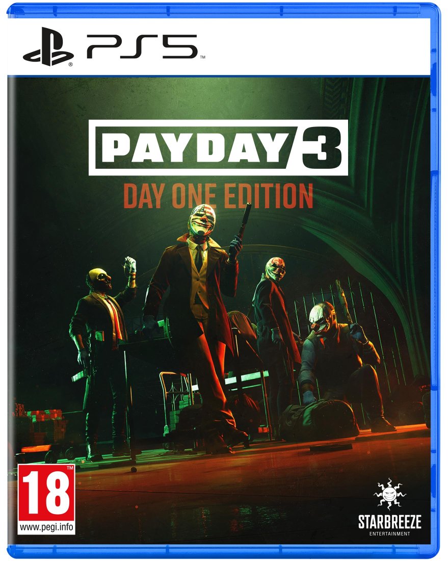 

Payday 3. Day One Edition для PlayStation 5