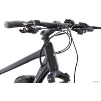 Электровелосипед Kross Evado Hybrid 1.0 XL 2023 KREH1Z28X23M004244 (черный/серый)