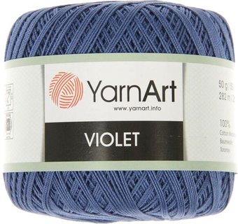 Yarnart Violet 154 (282 м, синий, 6 мотков)