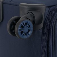 Чемодан-спиннер 4 ROADS 6310-L 77 см (темно-синий)