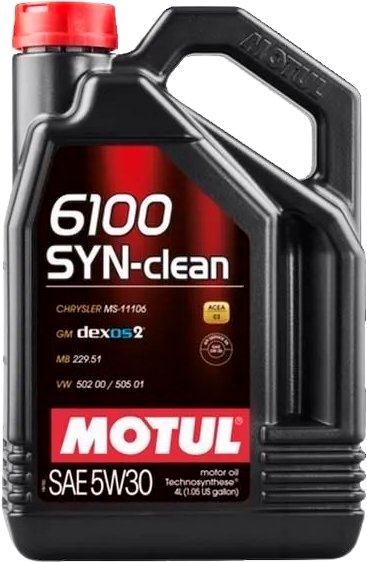 

Моторное масло Motul 6100 Syn-Clean 5W-30 5л