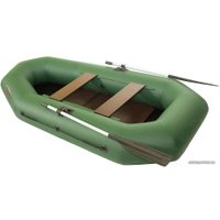 Моторно-гребная лодка Лоцман Профи 260 ЖС (зеленый)