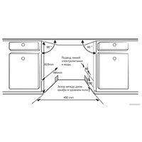 Встраиваемая посудомоечная машина Weissgauff BDW 4150 Touch DC Inverter Wi-Fi (модификация 2024 года)