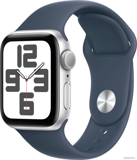 Apple Watch SE 2 40 мм (, srebrny/niebieski, /M)