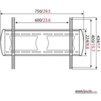 Кронштейн Vitax VX-320F Standart