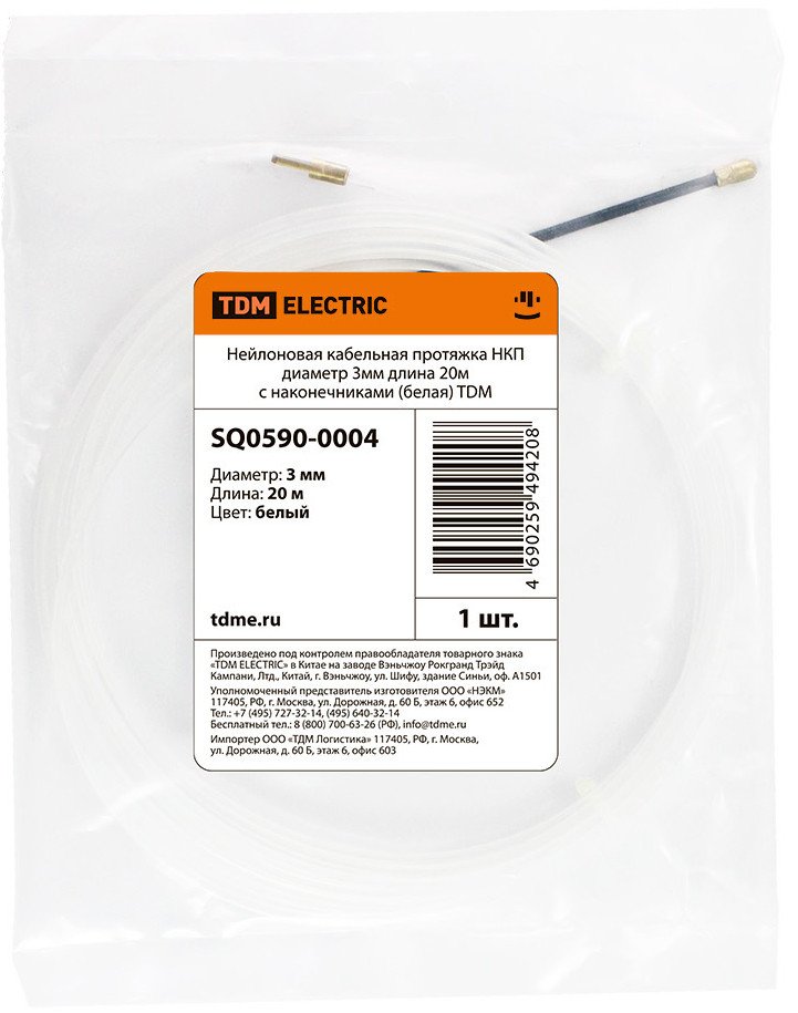 

Протяжка кабельная TDM Electric SQ0590-0005