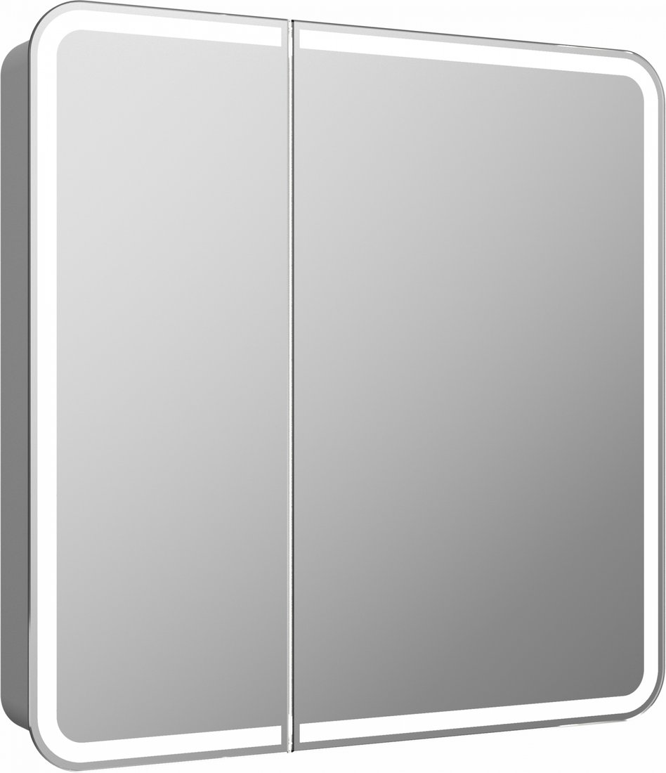 

Континент Шкаф с зеркалом Elliott Led 80x80 (с датчиком движения)