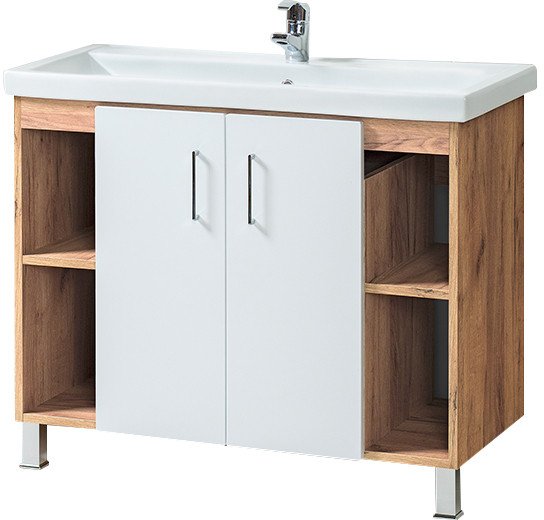 

Акваль Тумба с умывальником Лофт В2.5.01.1.0.0