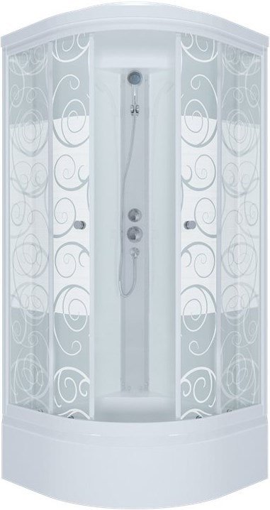 

Душевая кабина Triton Стандарт В ДН4 100x100 (узоры)