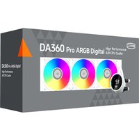 Система жидкостного охлаждения для процессора PCCooler DA360 Pro ARGB Digital (белый)