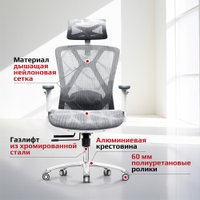 Офисное кресло Evolution Exo F1 Mesh Grey (серый)