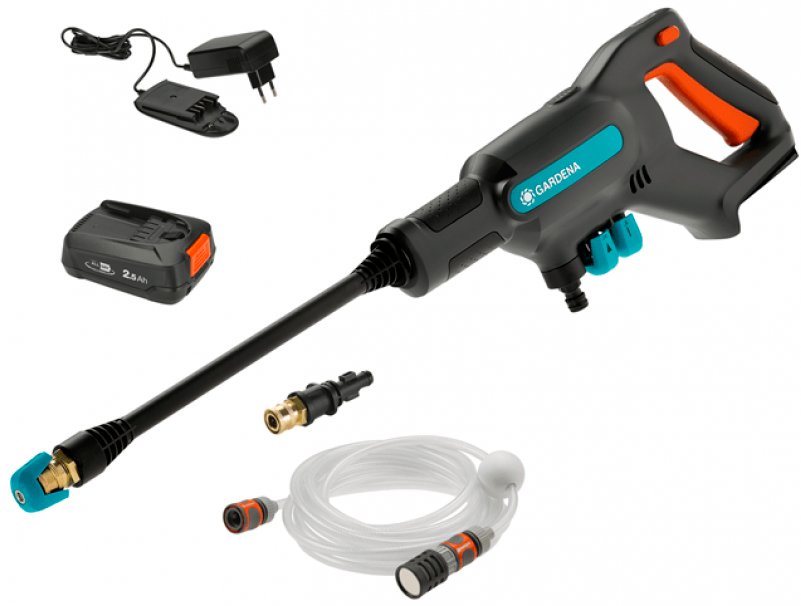 

Мойка высокого давления Gardena AquaClean 24/18V 14800-20.000.00 (с АКБ)
