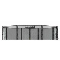 Батут Atlas Sport 465 см - 15ft Basic (с лестницей, внешняя сетка, сливовый)