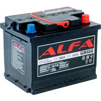 Автомобильный аккумулятор ALFA Hybrid 62 R (62 А·ч) + Бесплатная диагностика подвески или -30% на замену масла