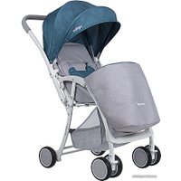 Коляска прогулочная «книга» Indigo Macros (бирюзовый)