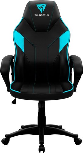 Игровое (геймерское) кресло ThunderX3 EC1 Air (черный/бирюзовый)