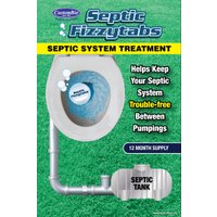 Таблетки для выгребных ям CustomBio Septic Fizzytabs 12 таб.