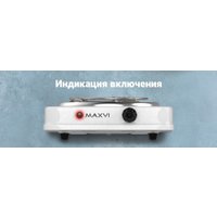 Настольная плита Maxvi HE101 (белый)