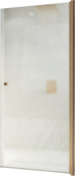 

Душевая дверь MaybahGlass 60x198 MGD-802-2 (сатин стекло/бронзовый)
