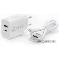 Сетевое зарядное Digital Part FC-135 (с кабелем Lightning)