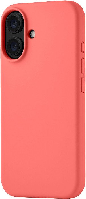 Чехол для телефона uBear Touch Mag Case для Apple iPhone 16 (коралловый)