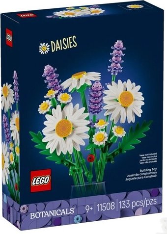 Конструктор LEGO Botanicals 11508 Ромашки и лаванда