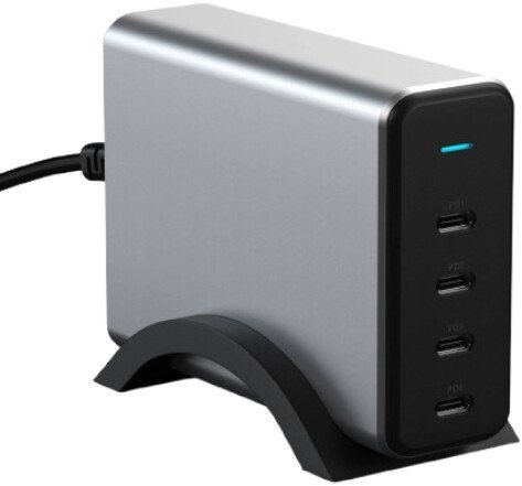 Сетевое зарядное Satechi 165W USB-C 4-Port PD GaN Charger ST-UC165GM-EU
