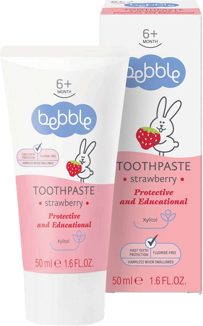 

Зубная паста Bebble Клубника 50 мл