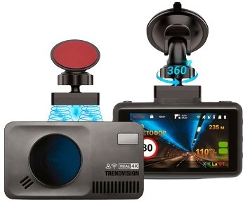 

Видеорегистратор-радар детектор-GPS информатор (3в1) TrendVision DriveCam Real 4K Signature LNA