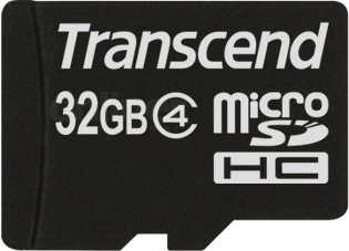 Transcend microSDHC (Class 4) 32GB (TS32GUSDC4)