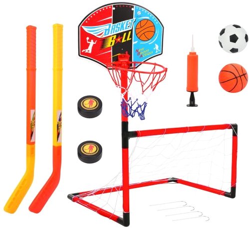

Игровой набор Наша Игрушка Футбол, баскетбол, хоккей JY2266C1