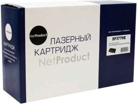 

Картридж NetProduct N-SP377HE (аналог Ricoh SP 377)