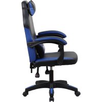 Игровое (геймерское) кресло Оклик Spirit (черный/синий)