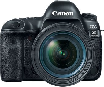 Зеркальный фотоаппарат Canon EOS 5D Mark IV Kit 24-70mm f/4L IS USM