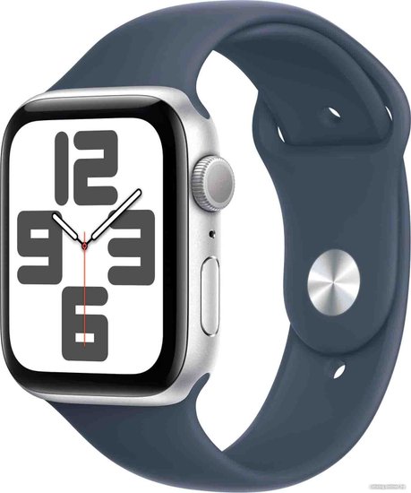 Apple Watch SE 2 44 мм (, srebrny/niebieski, /M)