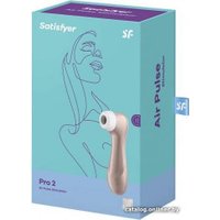 Вакуумный стимулятор клитора Satisfyer Pro 2 (золотисто-розовый)