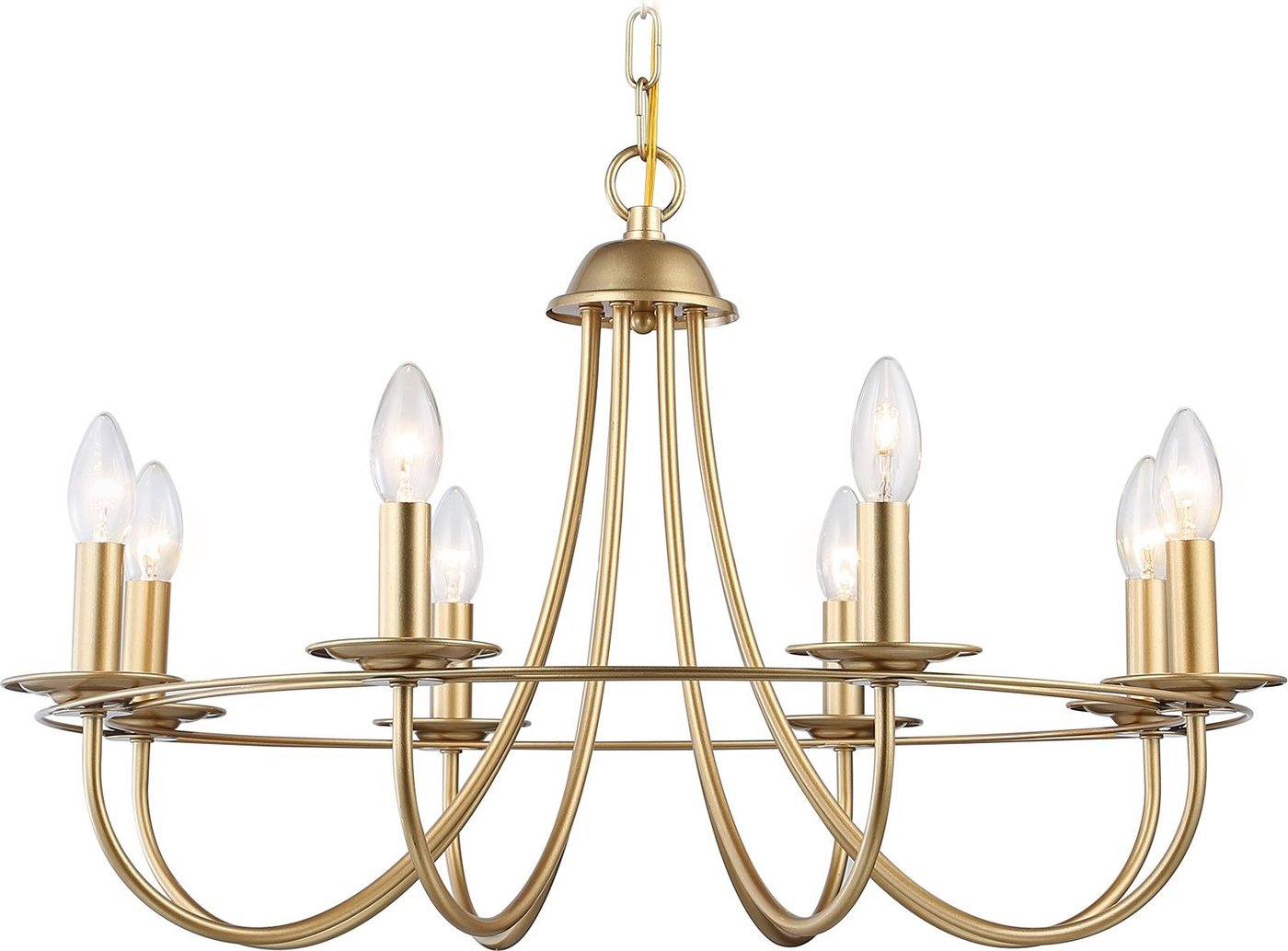 

Подвесная люстра Ambrella light Traditional TR9616/8 CGD