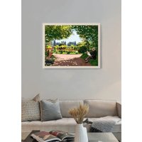 Картина по номерам PaintLine Клод Моне. Сад имени Баумана PL-00181