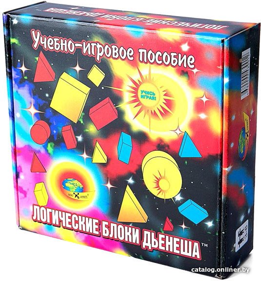 

Развивающая игра Корвет Логические блоки Дьенеша 430012