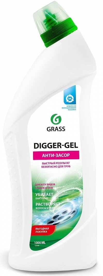 

Средство для труб Grass Digger-Gel 1 л