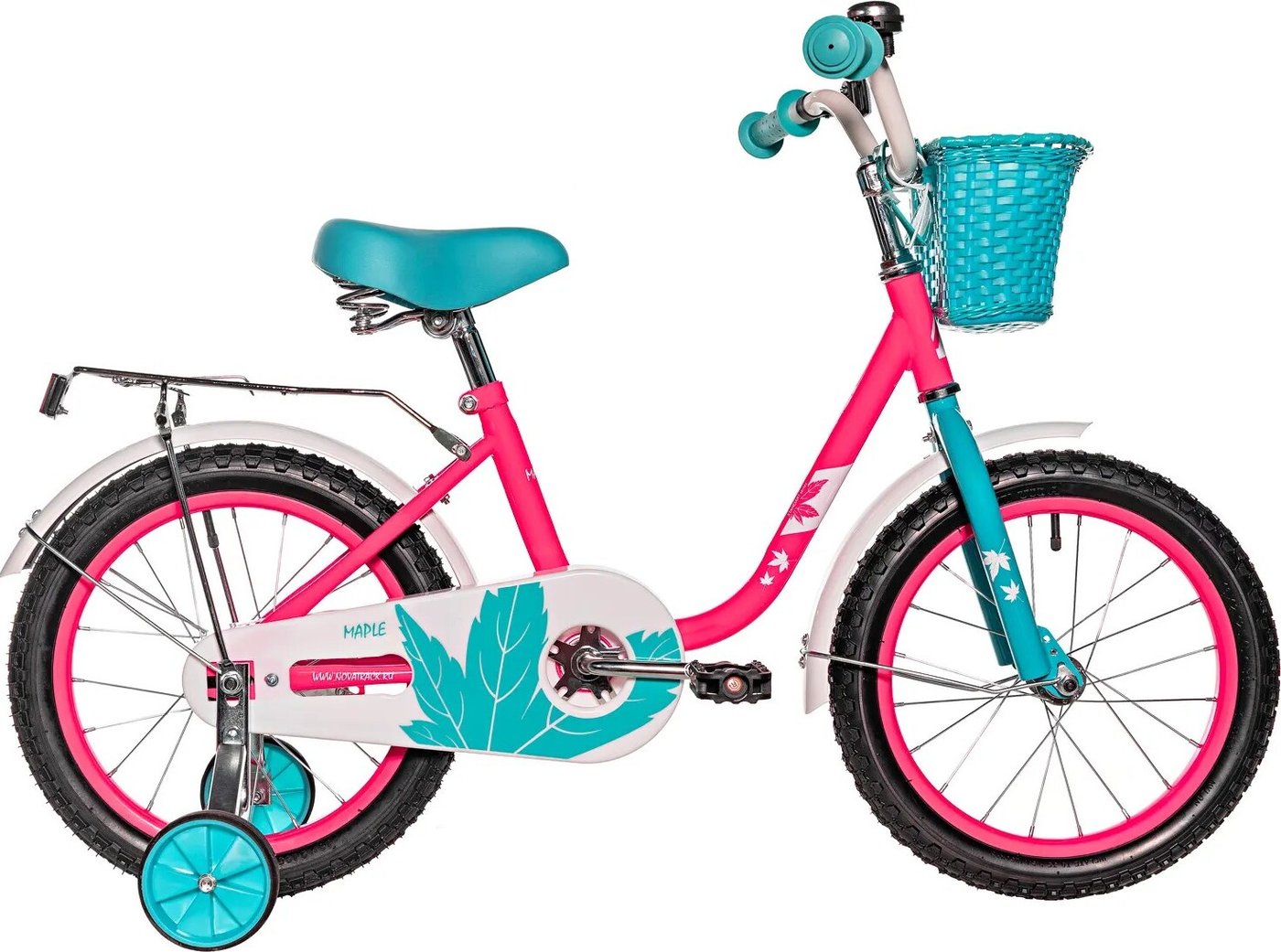 

Детский велосипед Novatrack Maple 18 184MAPLE.NPN5 (неон розовый)