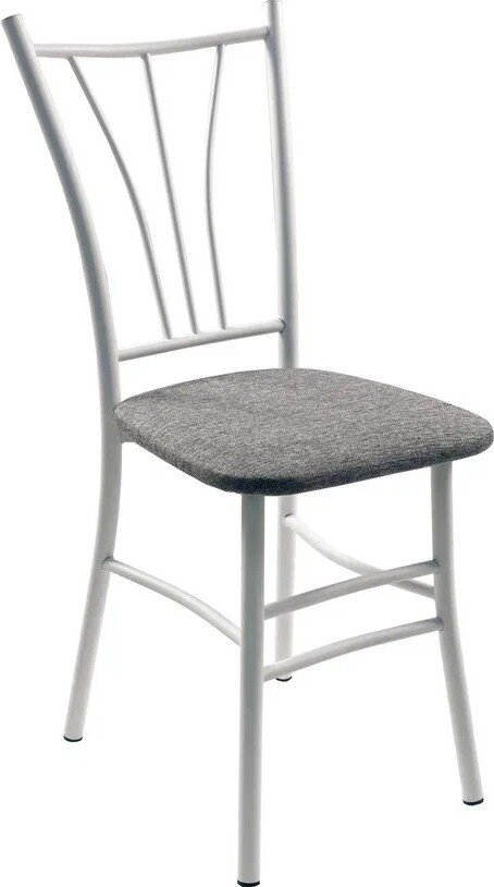 

Стул ВВР Трилогия (серый/белый, рогожка)