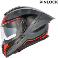Мотошлем Acerbis Tarmak-X 0027315.295.070 (XXXL, серый/красный)