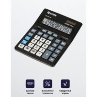 Бухгалтерский калькулятор Eleven Business Line CDB1601-BK_El (черный)