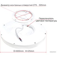 Светильник-тарелка Citilux Бейсик CL738501V