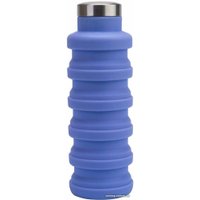 Бутылка для воды Bradex силиконовая складная с крышкой фиолетовый