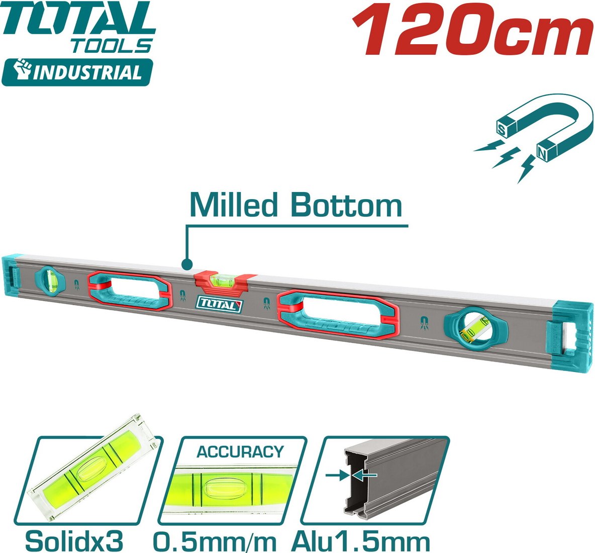 

Уровень строительный Total TMT212028M