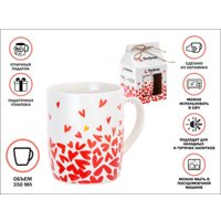 Кружка Perfecto Linea Love Hearts-4 30-063604