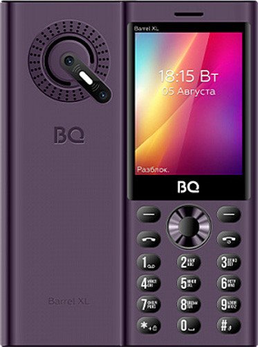 

Телефон BQ BQ-2832 Barrel XL (фиолетовый)